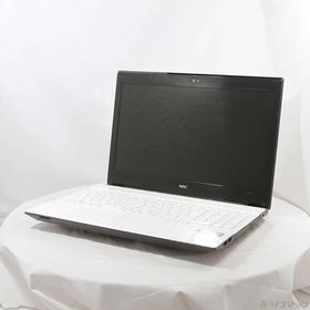 〔中古〕NEC(エヌイーシー) 格安安心パソコン LaVie Note Standard NS600／GAW PC-NS600GAW クリスタルホワイト 〔Windows 10〕〔371-ud〕