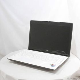 〔中古〕NEC(エヌイーシー) 格安安心パソコン LAVIE Note Standard PC-NS650GAW クリスタルホワイト 〔Windows 10〕〔377-ud〕