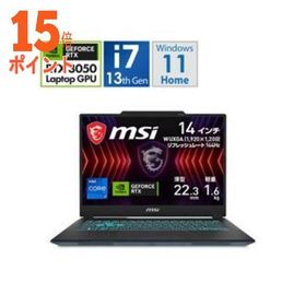 15倍ポイント ゲーミングノートパソコン Cyborg-14-A13UDX-4149JP Cyborg 14 A13V(RTX 3050) ブラ…