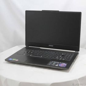 〔中古〕MSI(エムエスアイ) 〔展示品〕 Cyborg 15 A12V Cyborg-15-A12UC-3050JP ブラック＆スケルトン〔258-ud〕