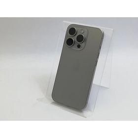 【中古】Apple 国内版 【SIMフリー】 iPhone 15 Pro 1TB ナチュラルチタニウム MTUT3J/A【大宮東口】保証期間１ヶ月【ランクA】