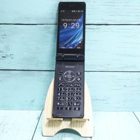 docomo SH-02L AQUOS SHARP ケータイ ブラック 本体 白ロム SIMロック解除済み SIMフリー 352420