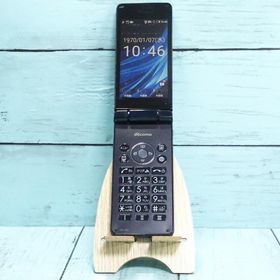 docomo SH-02L AQUOS SHARP ケータイ ブラック 本体 白ロム SIMロック解除済み SIMフリー 237605