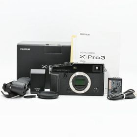 ＜良品＞ FUJIFILM X-Pro3 ブラック｜シャッター数わずか264枚｜高耐久チタン外装｜付属品完備｜良好コンディション