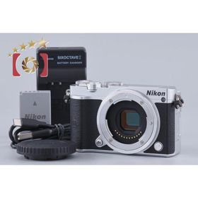 【中古】Nikon ニコン 1 J5 シルバー ミラーレス一眼カメラ シャッター回数僅少
