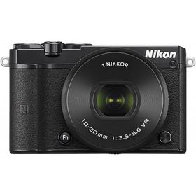 ニコン Nikon ミラーレス一眼 ニコン Nikon1 J5 標準パワーズームレンズキット ブラック J5HPLKBK
