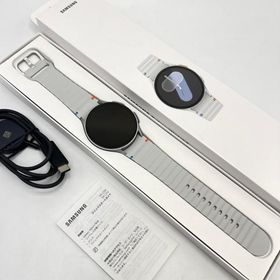 ボーナスストア+5％【美品】SAMSUNG Galaxy Watch7 Bluetooth 44mm SM-L310NZSJXJP シルバー ギャラクシーウォッチ スマートウォッチ 本体
