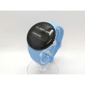 【中古】Google Pixel Watch2 Bluetooth/Wi-Fiモデル PolishedSilverアルミケース/Bayアクティブバンド【立川フロム中武】保証期間１ヶ月【ランクA】