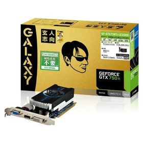 玄人志向 グラフィックボード NVIDIA GeForce GTX750Ti PCI-Ex16 LowProfile 2GB 補助電源なし