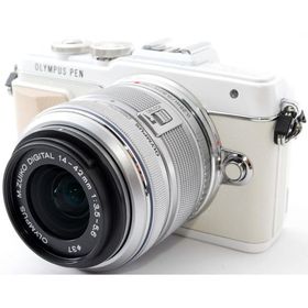 オリンパス ミラーレス OLYMPUS PEN Lite E-PL7 レンズキット ホワイト 中古 Wi-Fi搭載 新品SDカード付き 届いてすぐに使える スマホへ送れる 動画撮影