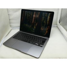 【中古】Apple MacBook Pro 13インチ M1(CPU:8C/GPU:8C) 8GB/256GB スペースグレイ MYD82J/A (M1・2020)【川崎】保証期間１ヶ月【ランクB】