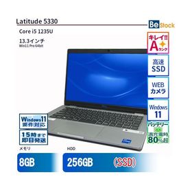 中古 ノートパソコン Dell デル 13インチ Latitude 5330 5330 Core i7 メモリ：32GB SSD搭載 6ヶ月保証