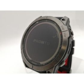 【中古】Garmin fenix 7X Sapphire Dual Power - Ti Carbon Gray DLC/Black 010-02541-31【神保町】保証期間１ヶ月【ランクB】