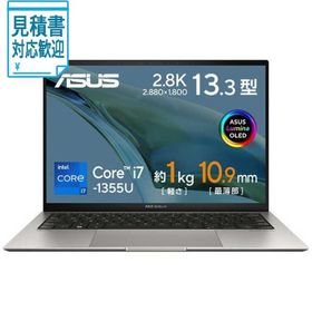 [法人限定] ASUS エイスース ノートパソコン Zenbook S [13.3型 Windows11 Home] バサルトグレー UX5304VA-NQI…