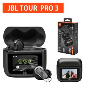 【国内正規品】JBL 完全ワイヤレスイヤホン TOUR PRO 3 ブラック 黒 ハイレゾワイヤレス対応 ノイズキャンセリング Bluetooth 5.3 防水 マルチポイント 通話 マイク付き iPhone Android ジェービーエル