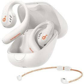 アンカー ワイヤレスイヤホン Anker Soundcore AeroFit Pro ソフトホワイト A3871N21 (納期目安2-3週間) 耳を塞がないオープンイヤー型 ※正規代理店