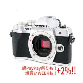【中古】OLYMPUS ミラーレス一眼 OM-D E-M10 Mark III ボディ シルバー