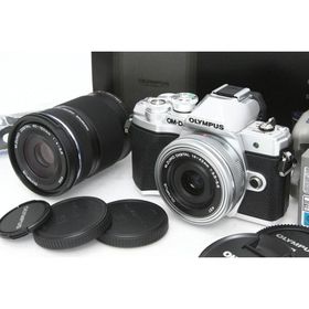 【全額返金保証】美品｜オリンパス OM-D E-M10 Mark III EZダブルズームキット [シルバー] CA01-R3321-3X2