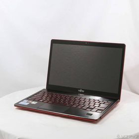 〔中古〕FUJITSU(富士通） 格安安心パソコン LIFEBOOK SH90／X FMVS90XRD1 サテンレッド 〔Windows 10〕〔258-ud〕