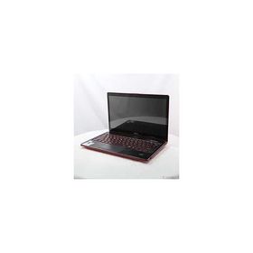 〔中古〕FUJITSU(富士通） 格安安心パソコン LIFEBOOK SH90／X FMVS90XRD2 サテンレッド 〔Windows 10〕