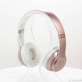 〔中古〕Beats by Dr. Dre Beats Solo3 Wireless ローズゴールド MX442PA／A〔349-ud〕
