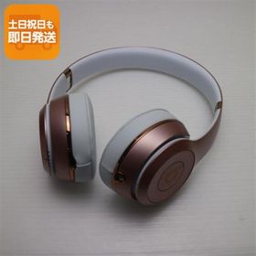新品同様 Beats solo3 wireless MNET2PA/A ローズゴールド ワイヤレスヘッドホン Beats あすつく 土日祝発送OK