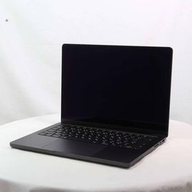 〔中古〕MacBook Pro 14.2-inch Late-2024 MX2K3J／A Apple M4 Max 16コアCPU_40コアGPU 128GB SSD8TB スペースブラック 〔15.5 Sequoia〕〔258-ud〕