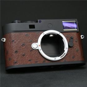 《新同品》Leica M11-P アラカルト カスタムレザーサービス（No3 オーストリッチ風 チェスナット）