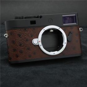 《新同品》Leica M11-P アラカルト カスタムレザーサービス（No3 オーストリッチ風 チェスナット）