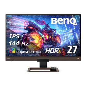 BenQ MOBIUZ EX2780Q ゲーミングモニター (27インチ/IPS/DisplayHDR400/WQHD/144Hz/5ms/