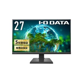 アイ・オー・データ LCD-A271DB ワイド液晶ディスプレイ 27型/1920×1080/アナログRGB、HDMI/ブラック/スピーカー：あり/3辺フレームレス