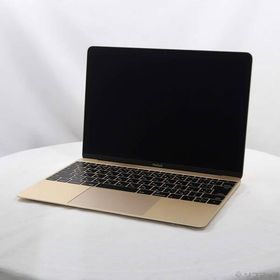 〔中古〕Apple(アップル) MacBook 12-inch Early-2016 MLHE2J／A Core_m3 1.1GHz 8GB SSD256GB ゴールド 〔10.15 Catalina〕〔269-ud〕