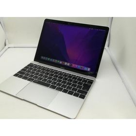 【中古】Apple MacBook 12インチ CTO (Early 2016) シルバー Core m3 (1.1G)/8G/256G(SSD)/intel HD 515【札幌】保証期間１ヶ月【ランクC】
