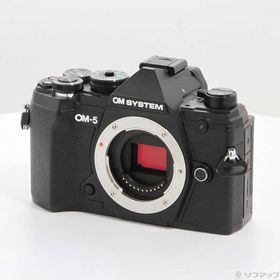 〔中古〕OM SYSTEM OM-5 ボディ ブラック〔262-ud〕