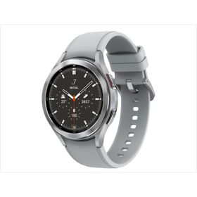 (中古) Galaxy Watch4 Classic 46mm SM-R890NZSAXJP [シルバー]未開封品