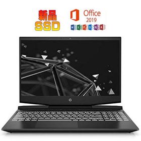 中古パソコン HP Pavilion Gaming 15-dk0017TX 7LG52PA#ABJ Office 2019 Core i7 メモリ 16GB HDD 1TB SSD 256GB 15.6インチ UHD 4K Windows11 Pro 送料無料
