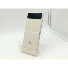 【中古】MOTOROLA 国内版 【SIMフリー】 motorola razr 40 バニラクリーム 8GB 256GB PAYC0001JP【千葉】保証期間１ヶ月【ランクA】