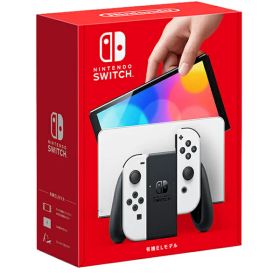 【新品外箱傷みあり】Nintendo Switch 有機ELモデル [ ホワイト ] HEG-S-KAAAA ※外箱傷み有り