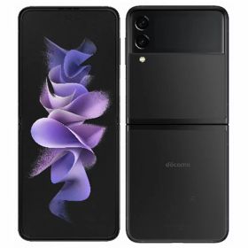 【中古】Bランク【やや傷や汚れあり】 SIMフリー SC-54B SAMSUNG Galaxy Z Flip3 5G 128GB ファントム ブラック 利用制限-(白ロム) 送料無料