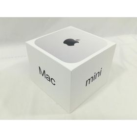 【未使用】Apple Mac mini M4(CPU:10C/GPU:10C) 16GB/256GB シルバー MU9D3J/A (M4・2024)【大阪本店】保証期間３ヶ月