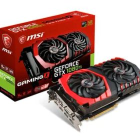 【中古】 MSI オリジナルクーリングシステム TWIN FROZR VI 搭載 グラフィックスカード GEFORCE GTX 1080 TI GAMING X 11G