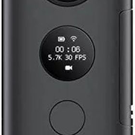 【中古】Insta360 ONE X 360度アクションカメラ、FlowState手ブレ補正搭載(別売り、V30ビデオスピードクラスmicroSDXCが必要)