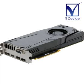 Galaxy Microsystems GeForce GTX 980 4.0GB Dual-Link DVI-I/HDMI/DisplayPort *3 PCI Express 3.0 x16 98NQH6DHC8XX【中古グラフィックボード】