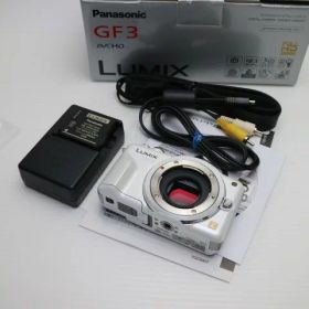 【中古】 超美品 DMC-GF3 シェルホワイト ボディ 安心保証 即日発送 Panasonic LUMIX デジタル一眼 本体 土日祝発送OK