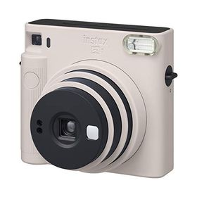 富士フイルム(FUJIFILM) インスタントカメラ "チェキスクエア"instax SQUARE SQ1 チョークホワイト INS SQ