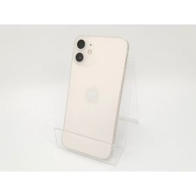 【中古】Apple au 【SIMロック解除済み】 iPhone 12 mini 64GB ホワイト MGA63J/A【三宮センター】保証期間1ヶ月【ランクC】
