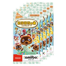 どうぶつの森amiiboカード 第5弾 (5パックセット)