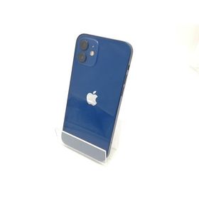 【中古】Apple au 【SIMロック解除済み】 iPhone 12 128GB ブルー MGHX3J/A【柏】保証期間１ヶ月【ランクC】