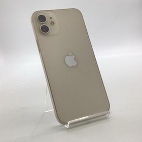 iPhone 12 256GB ホワイト au 白ロム 動作確認済 79%【全額返金保証】【最速発送】