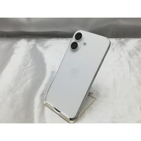 【中古】Apple 国内版 【SIMフリー】 iPhone 16 128GB ホワイト MYDR3J/A【ECセンター】保証期間１ヶ月【ランクB】